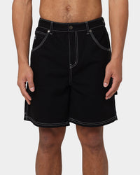 Starter Brick Denim Shorts Black