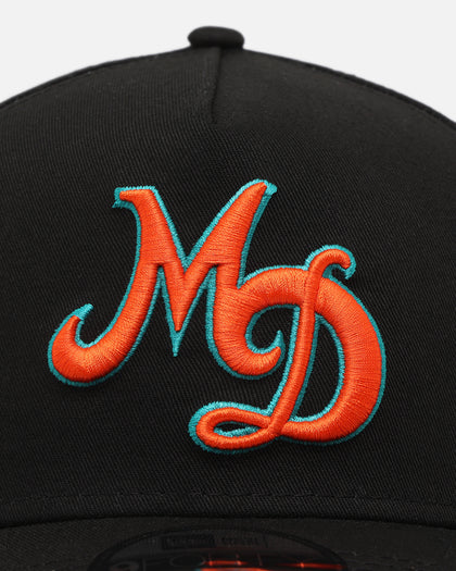 New Era Miami Dolphins 'NFL City Originals 2.0' 9FORTY A-Frame Snapback Black