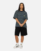 Carre Striped Pocket T-Shirt Navy Stripe
