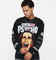 Rats Get Fat X American Psycho American Psycho Long Sleeve T-Shirt Black Wash