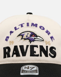 47 Brand Baltimore Ravens 'Arcitext' 47 Hitch Snapback Natural