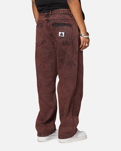 X-Large Bull Denim 91 Pant Burgundy