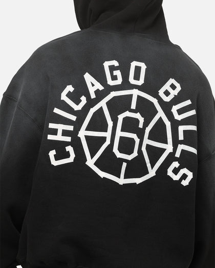 Mitchell & Ness Chicago Bulls Tape Hoodie Black