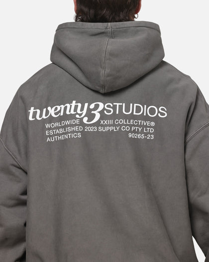 XXII Collectives Hoodie Charcoal/White