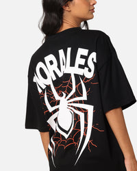 73Studio Marvel Spider-Man Y2K Miles T-Shirt Black