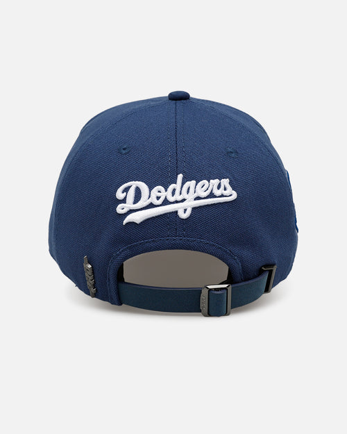 Pro Standard Los Angeles Dodgers 'Team Color Suede' Pro Pinch Strapback Official Team Color
