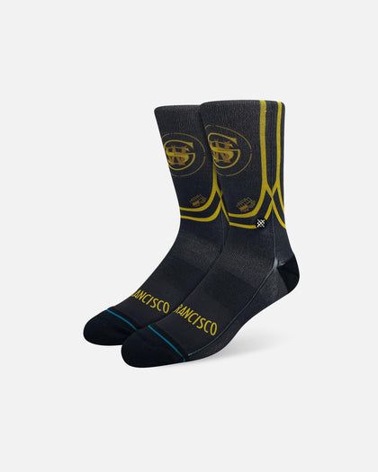 Stance X NBA Golden State Warriors Crewcut Socks Multi