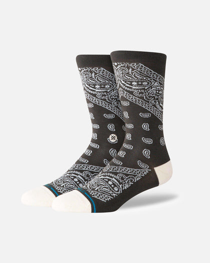 Stance Barrio Crew Socks Black
