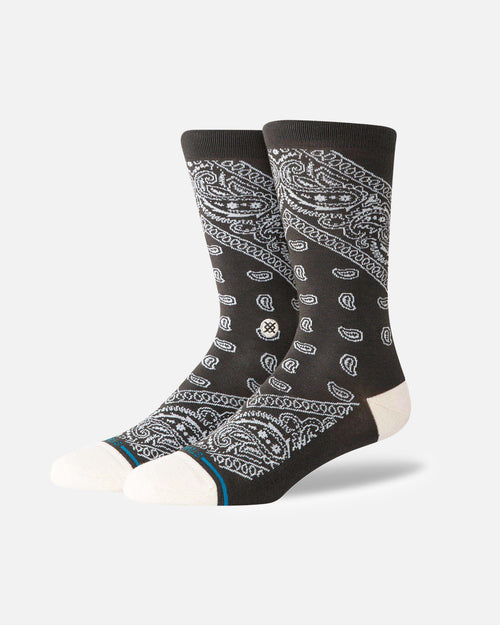 Stance Barrio Crew Socks Black