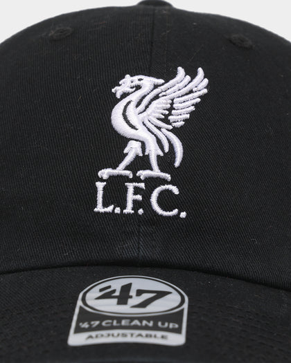 47 Brand Liverpool Football Club Clean Up Strapback Black