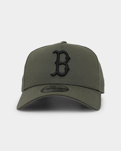 New Era Boston Red Sox 9FORTY A-Frame Snapback Olive