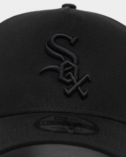 New Era Chicago White Sox 9FORTY A-Frame Snapback Black/Black