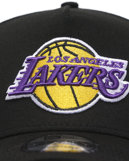 New Era Los Angeles Lakers NBA 9FORTY A-Frame Snapback Black