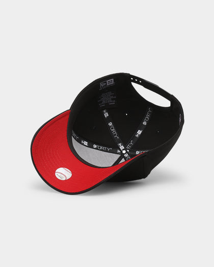 New Era Los Angeles Dodgers 9FORTY A-Frame Snapback Black/Scarlet