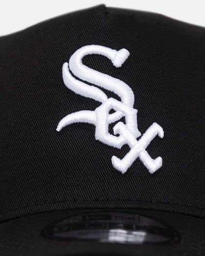 New Era Chicago White Sox 'Black/White' 9FORTY A-Frame Snapback Black/White