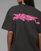 Loiter Cyber Logo T-Shirt Vintage Black