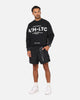 Saint Morta Dagger Sport Beach Shorts Black