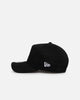 New Era Triple Black Blank 9FORTY A-Frame Snapback Black