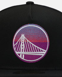 New Era Golden State Warriors 'Summer League' 59FIFTY A-Frame Fitted Black