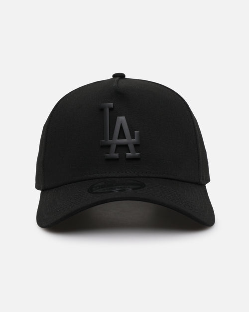 New Era Los Angeles Dodgers 'Metal Badge' 9FORTY A-Frame Snapback Black/Black