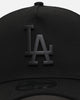 New Era Los Angeles Dodgers 'Metal Badge' 9FORTY A-Frame Snapback Black/Black