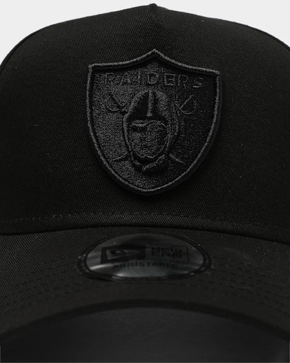 New Era Las Vegas Raiders 9FORTY K-Frame Snapback Black/Black