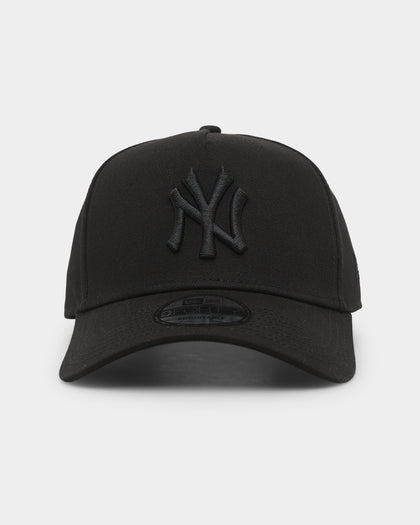 New Era New York Yankees 9FORTY A-Frame Snapback Black/Black
