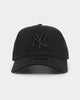 New Era New York Yankees 9FORTY A-Frame Snapback Black/Black