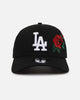 New Era Los Angeles Dodgers 'Rose Emblem' 9FORTY A-Frame Snapback Black