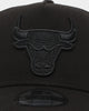 New Era Chicago Bulls 9FORTY A-Frame Snapback Black/Black