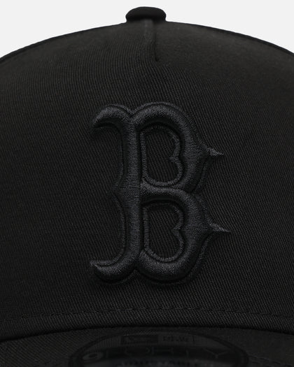 New Era Boston Red Sox 9FORTY A-Frame Snapback Black/Black