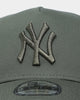 New Era New York Yankees 'Tonal' 9FORTY A-Frame Snapback Olive