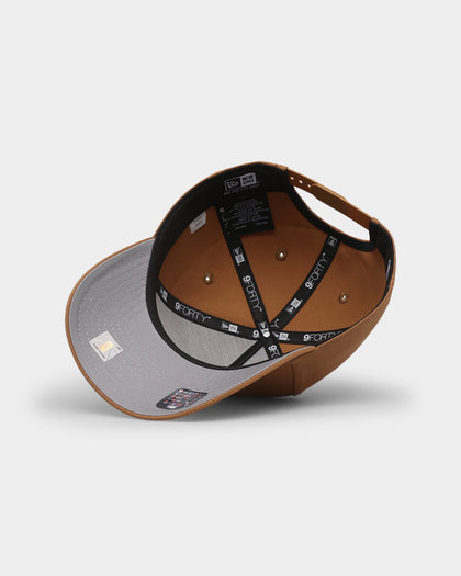 New Era Los Angeles Lakers 9FORTY A-Frame Snapback Wheat/Black