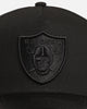 New Era Las Vegas Raiders 'Canvas Leather' 9FORTY A-Frame Snapback Black