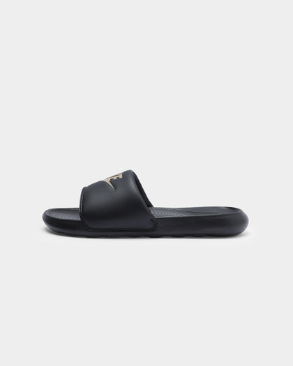 Nike Victori One Slide Black/Metallic Gold