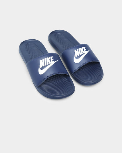 Nike Victori One Slide Midnight Navy/White