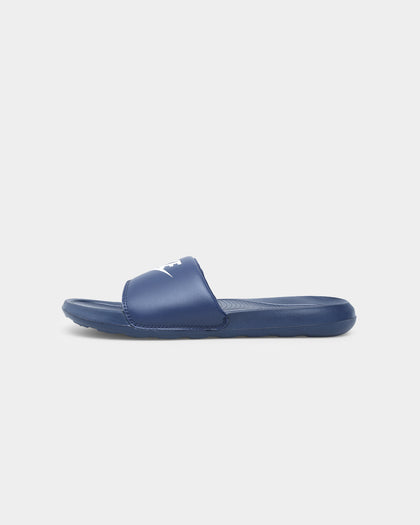 Nike Victori One Slide Midnight Navy/White Culture Kings NZ