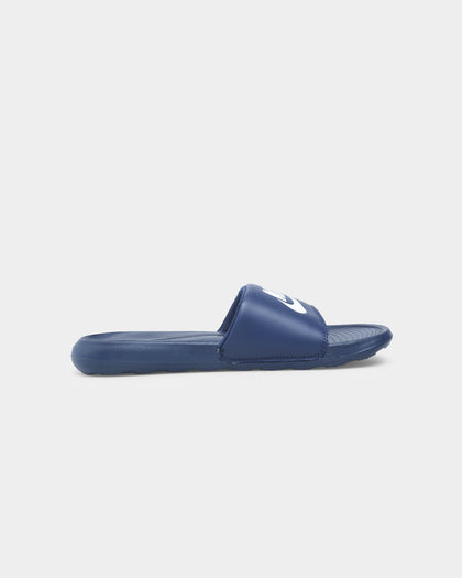 Nike Victori One Slide Midnight Navy/White Culture Kings NZ