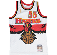 Mitchell & Ness Atlanta Hawks Dikembe Mutombo '96-'97 NBA Swingman Jersey White