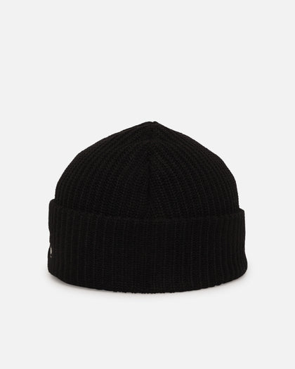 S Double Mid Beanie Black