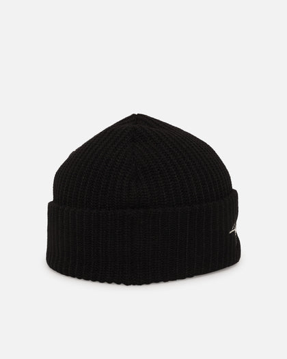 S Double Mid Beanie Black