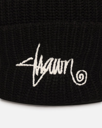 S Double Mid Beanie Black