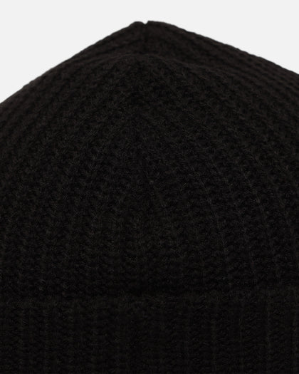 S Double Mid Beanie Black
