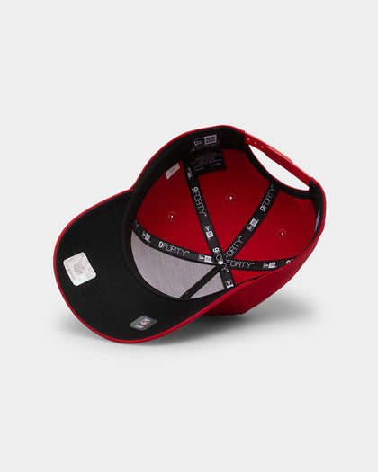 New Era Raiders 9FORTY A-Frame Snapback Scarlet/Black