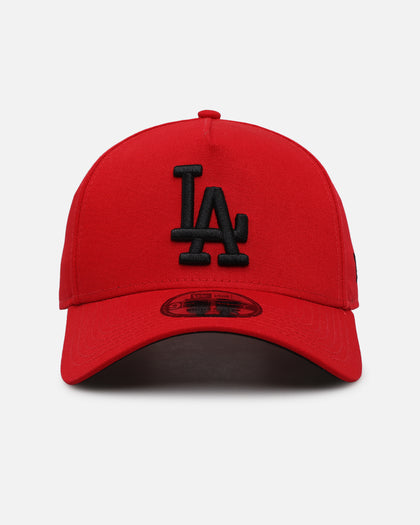 New Era Los Angeles Dodgers 9FORTY A-Frame Snapback Scarlet/Black