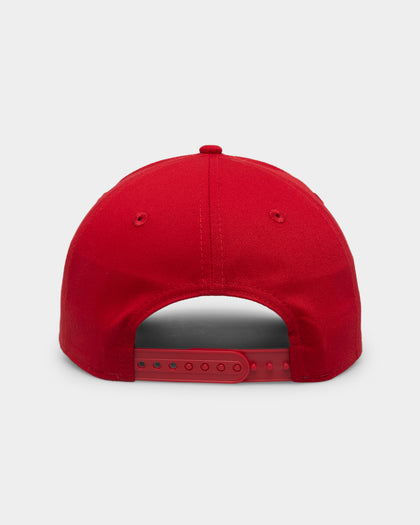 New Era Chicago Bulls 9FORTY A-Frame Snapback Scarlet/Black
