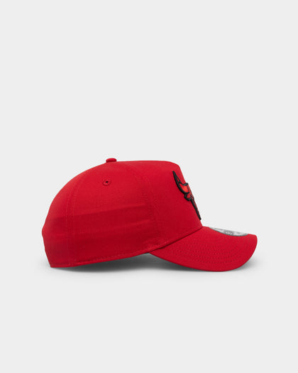New Era Chicago Bulls 9FORTY A-Frame Snapback Scarlet/Black