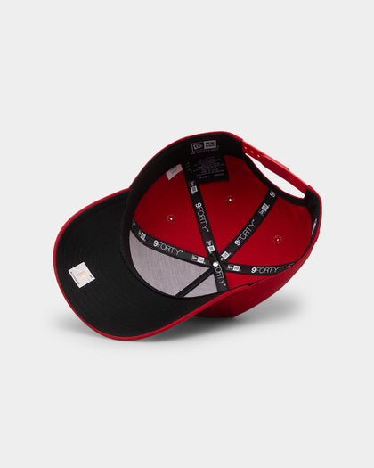 New Era Chicago Bulls 9FORTY A-Frame Snapback Scarlet/Black