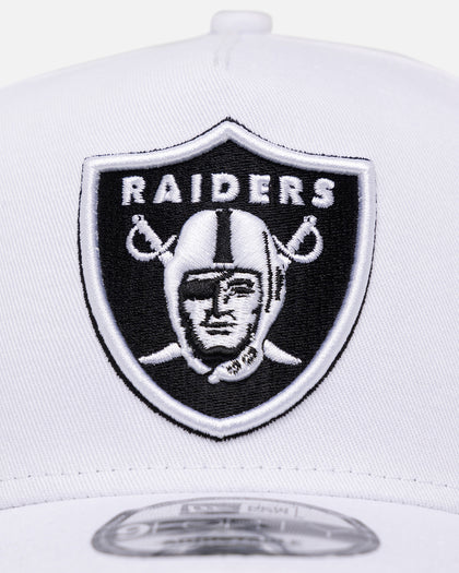 New Era Las Vegas Raiders 9FORTY A-Frame Snapback White/Black