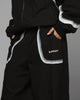 Loiter Spray Day Trackpants Black
